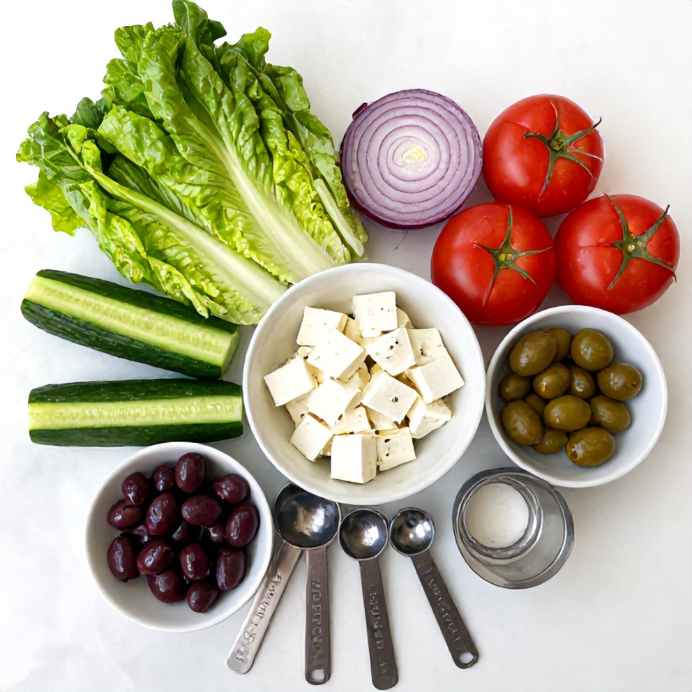 Mediterranean Salad Ingredients