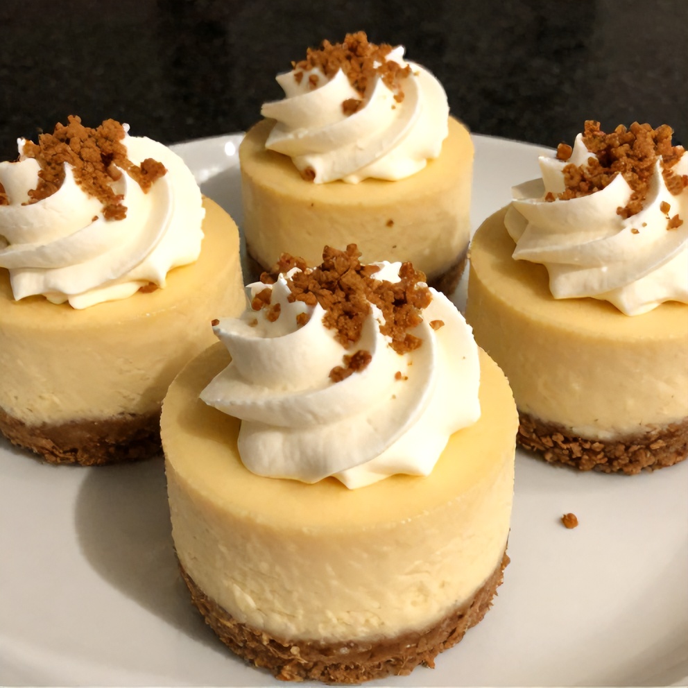 Finished Biscoff Cheesecake Cups
