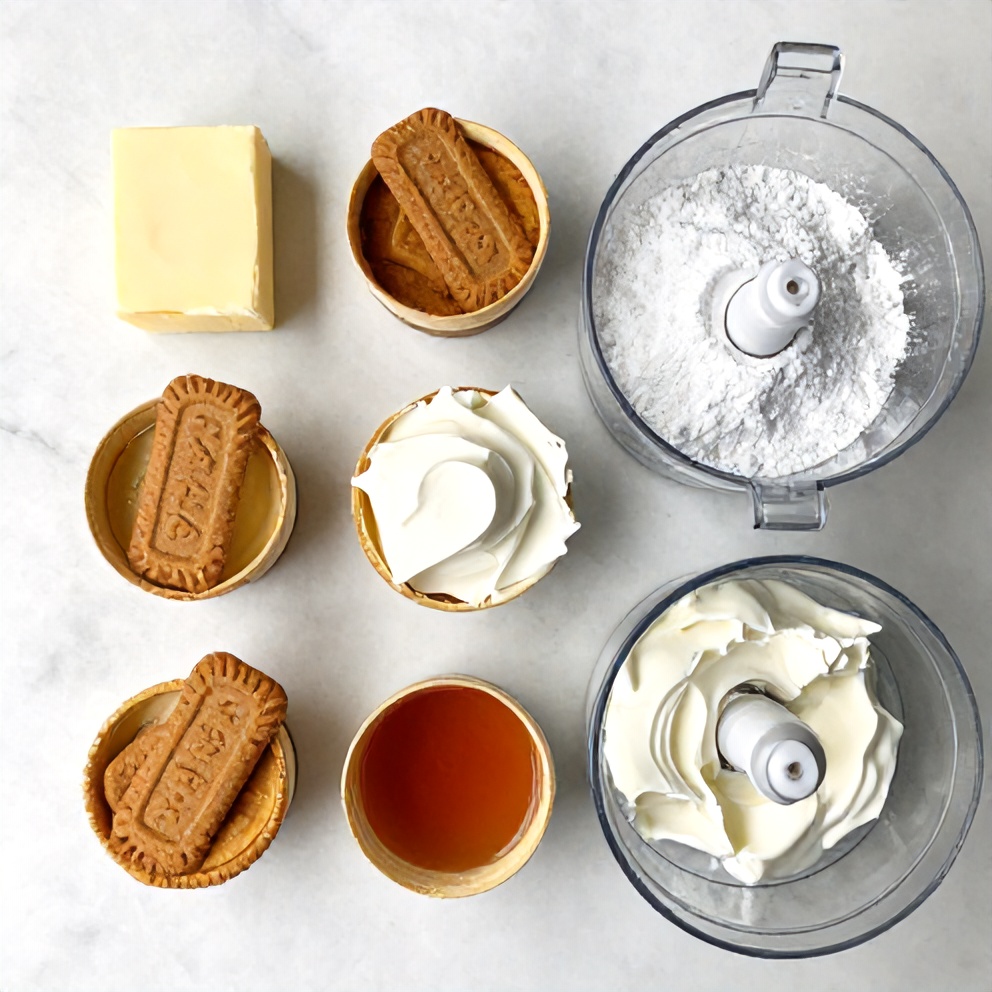 Biscoff Cheesecake Cups Ingredients