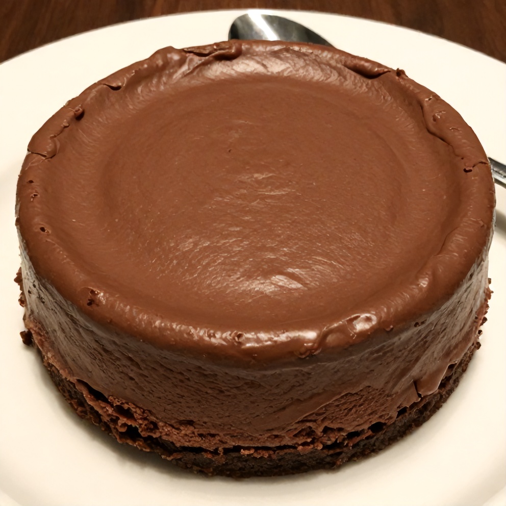 Plated No-Bake Chocolate Mousse Dessert