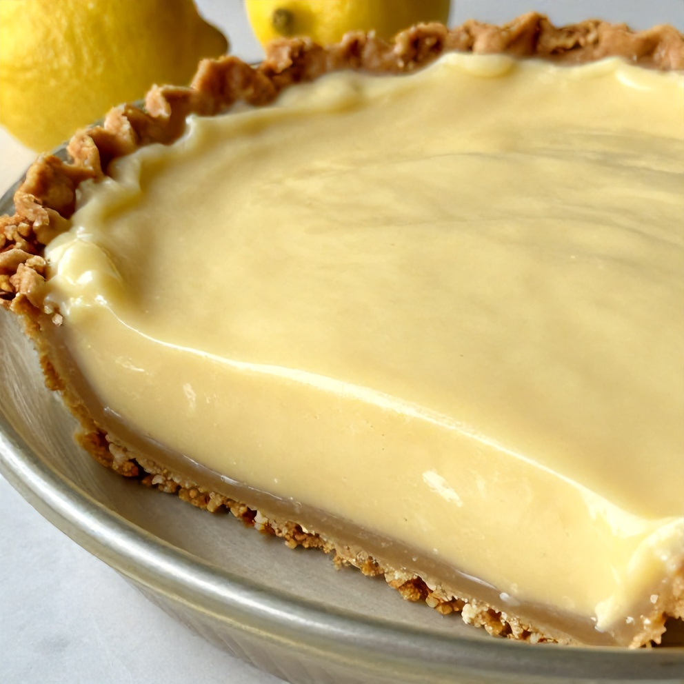 Easy No Bake Lemon Pie