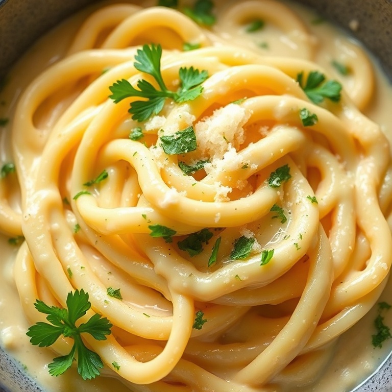 Easy One Pot Creamy Garlic Pasta