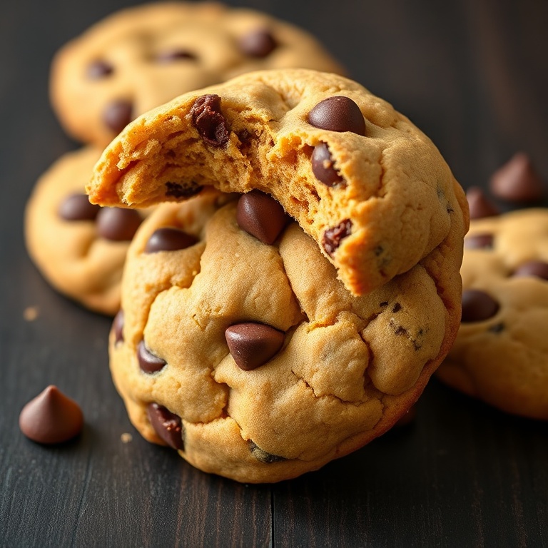 Easy Peanut Butter Banana Cookies