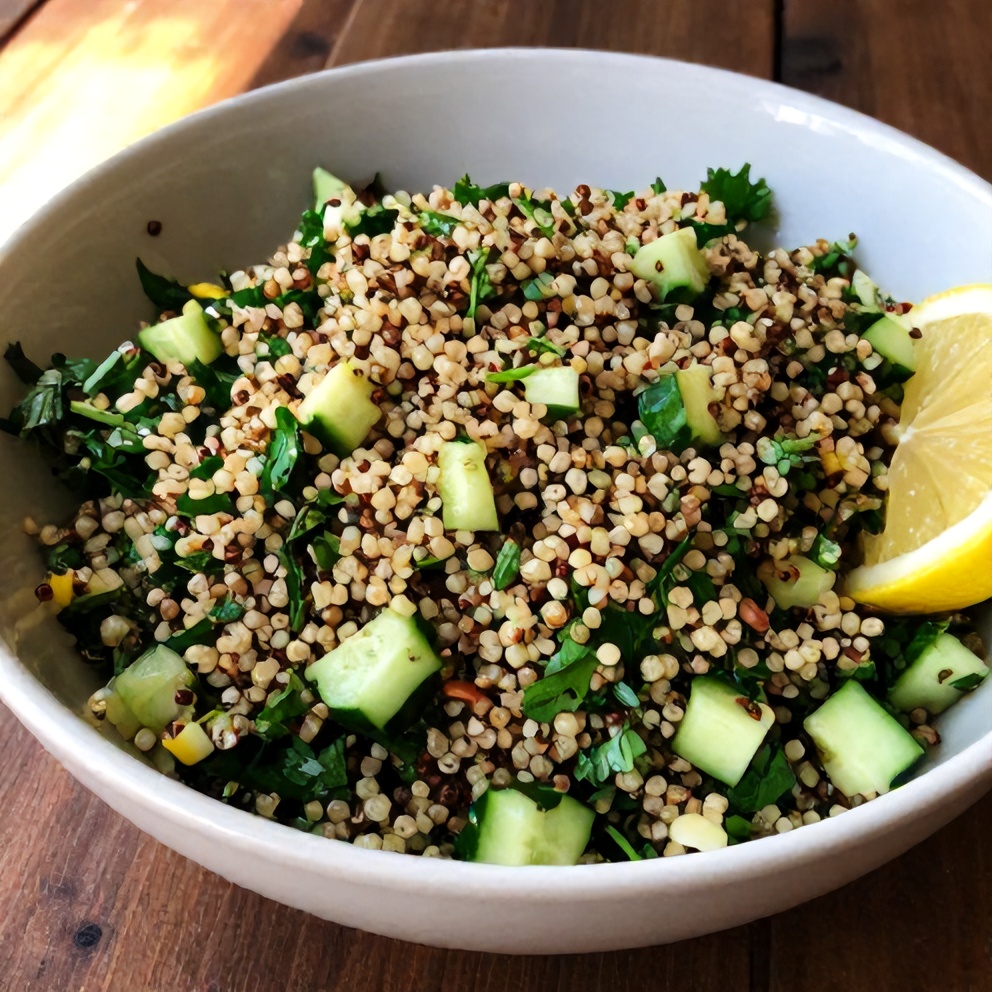 Easy Quinoa Tabbouleh Salad