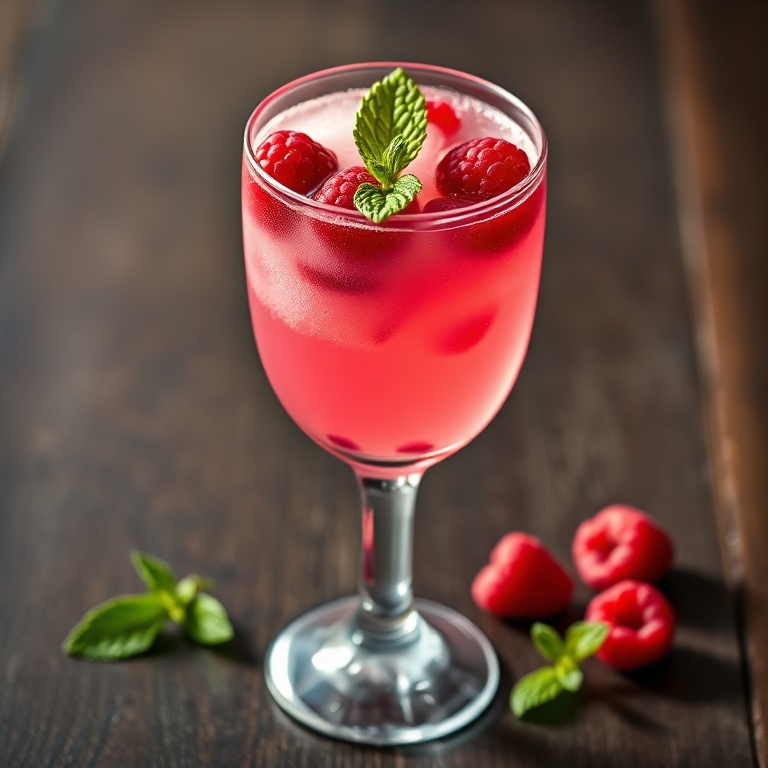 Easy Raspberry Moscato