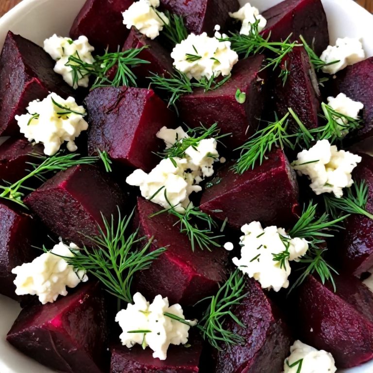 Easy Roasted Beet Salad