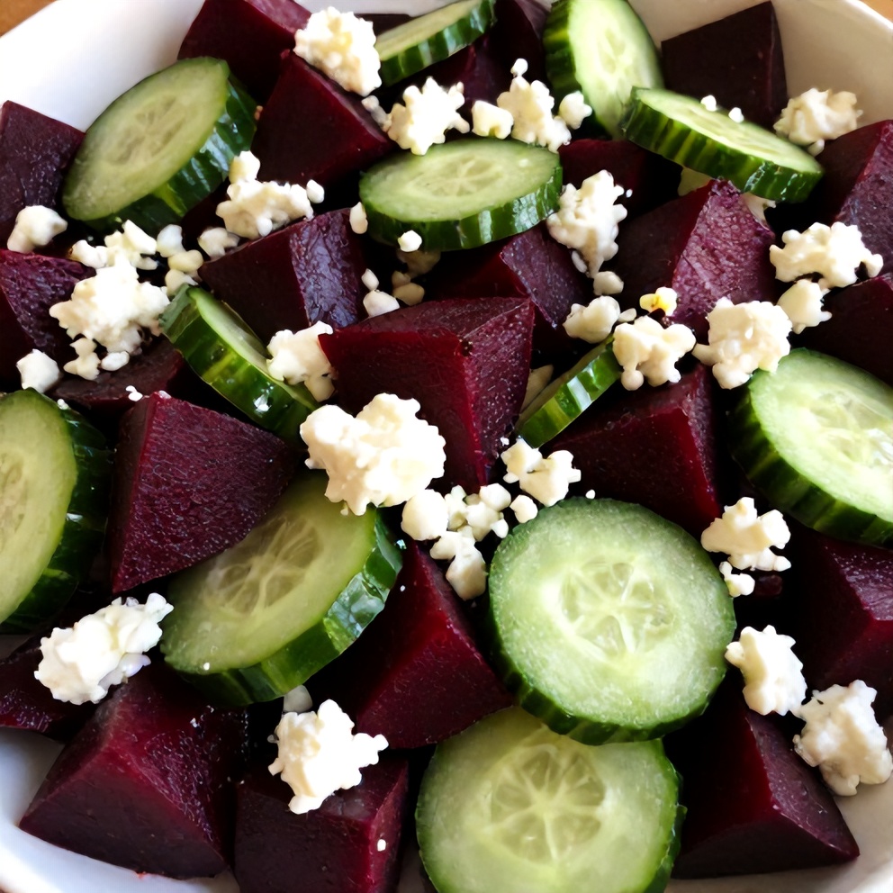 Easy Roasted Beet Salad
