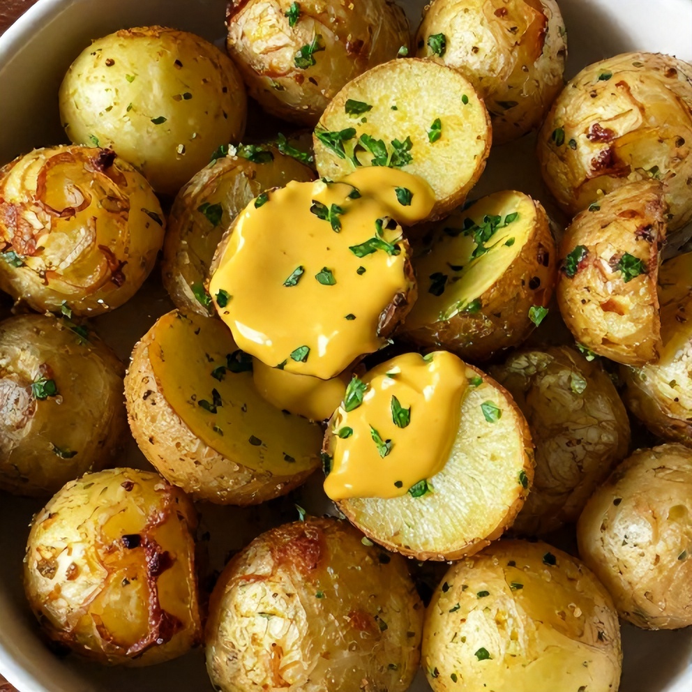 Easy Roasted Potato Salad