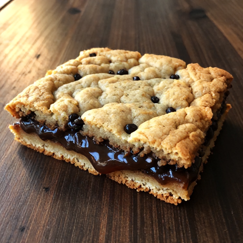 Easy S'mores Cookie Cake