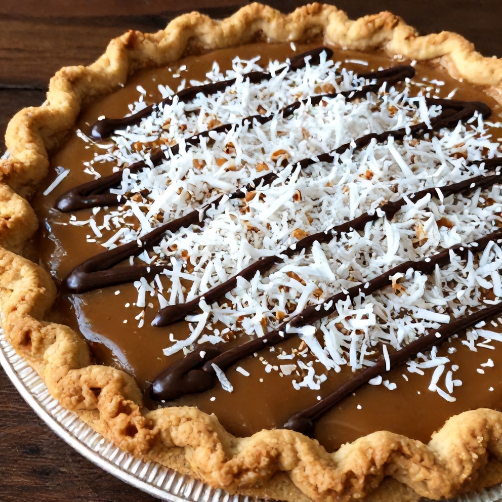 Samoa Cookie Pie