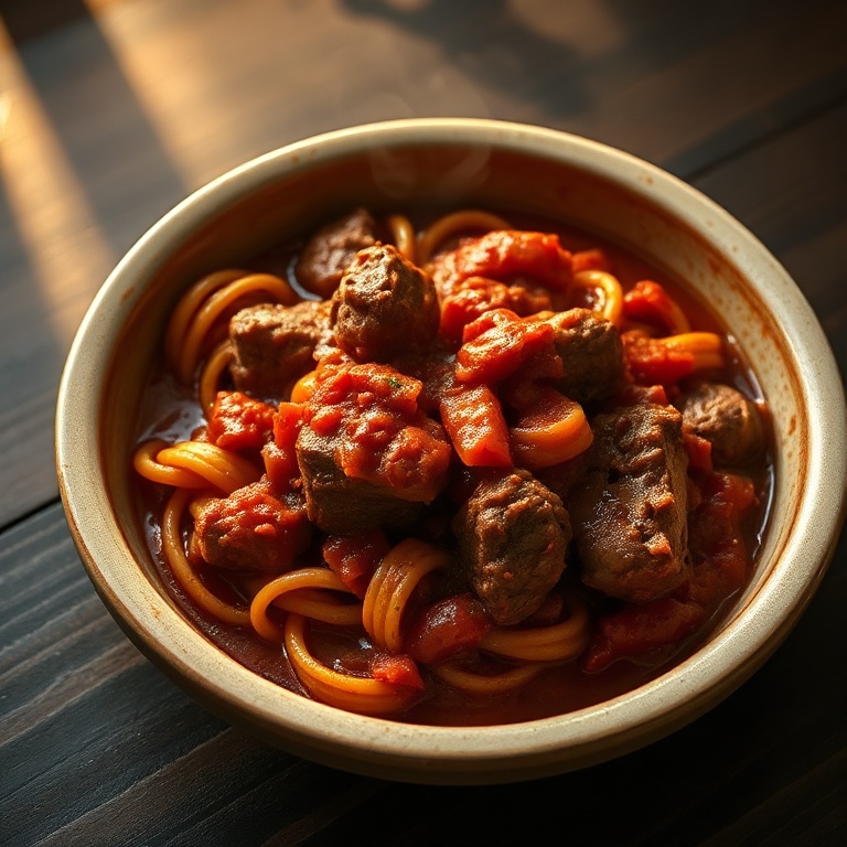 easy slow cooker beef ragu