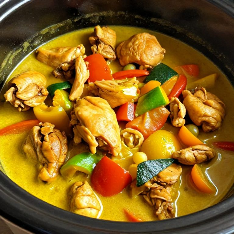slow cooker chicken curry