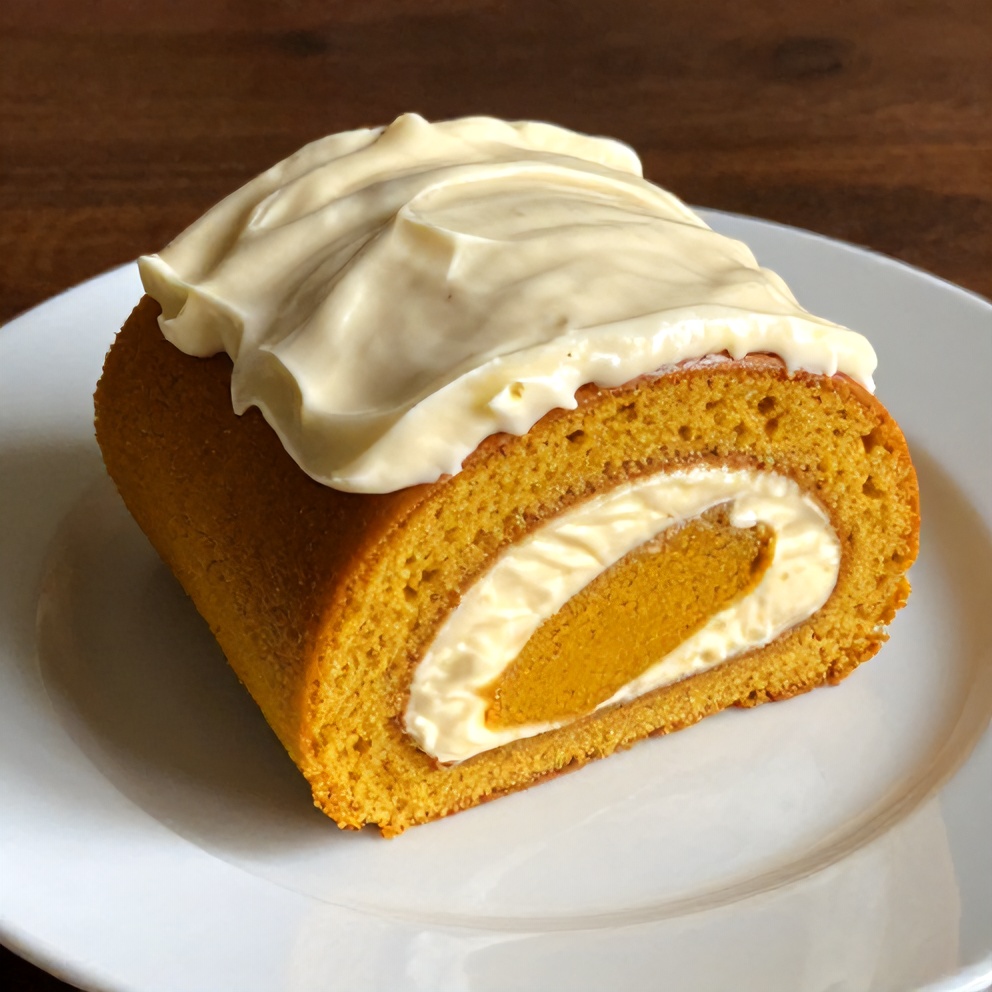 Easy Spiced Pumpkin Roll Final