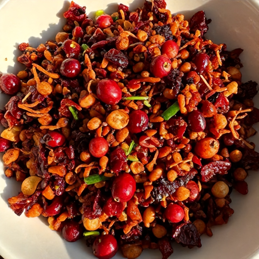 Easy Spicy Cranberry Salsa