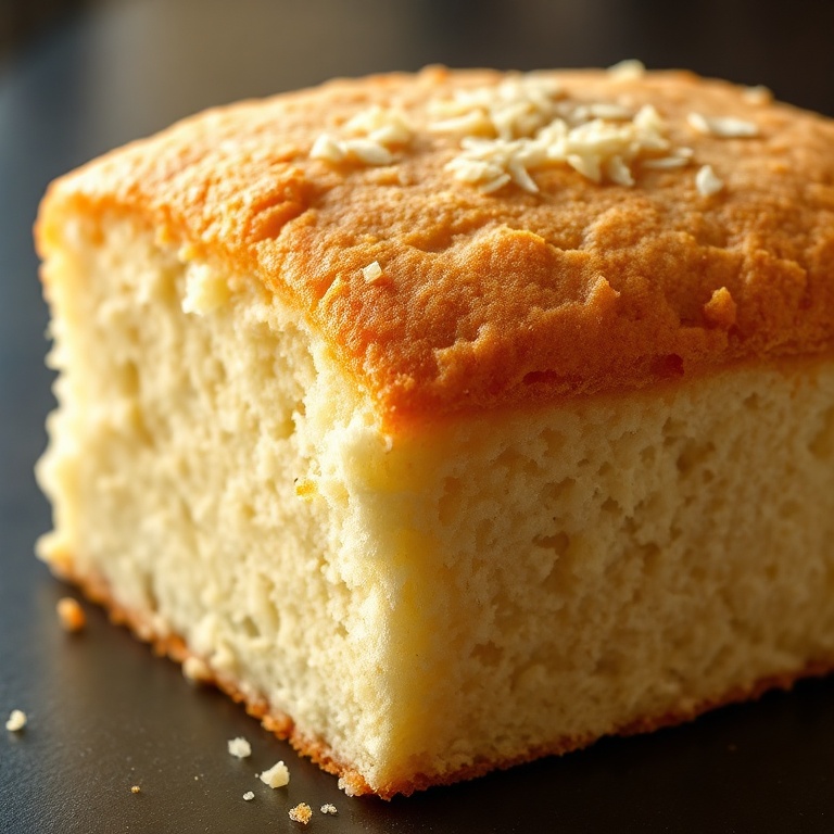 Easy Sticky Coconut Cake