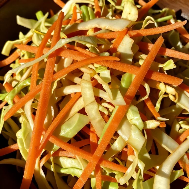 Easy Sweet and Spicy Pickle Slaw