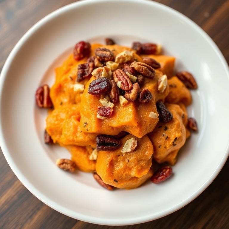 Easy Sweet Potato Breakfast Bowl with Almond Butter