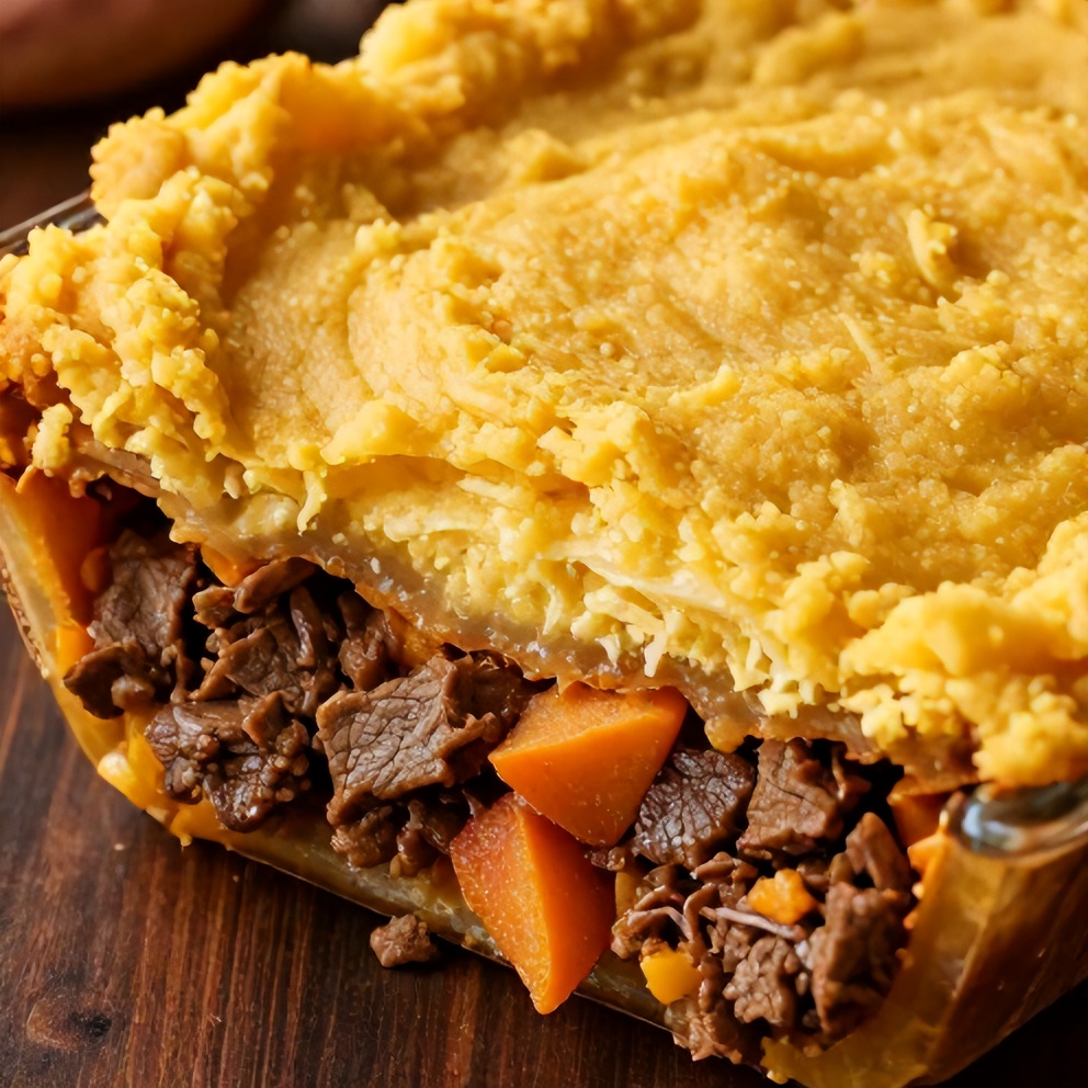 Easy Sweet Potato Shepherd's Pie
