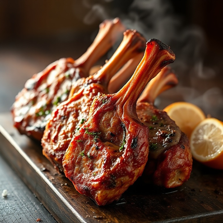Easy Tandoori Lamb Chops