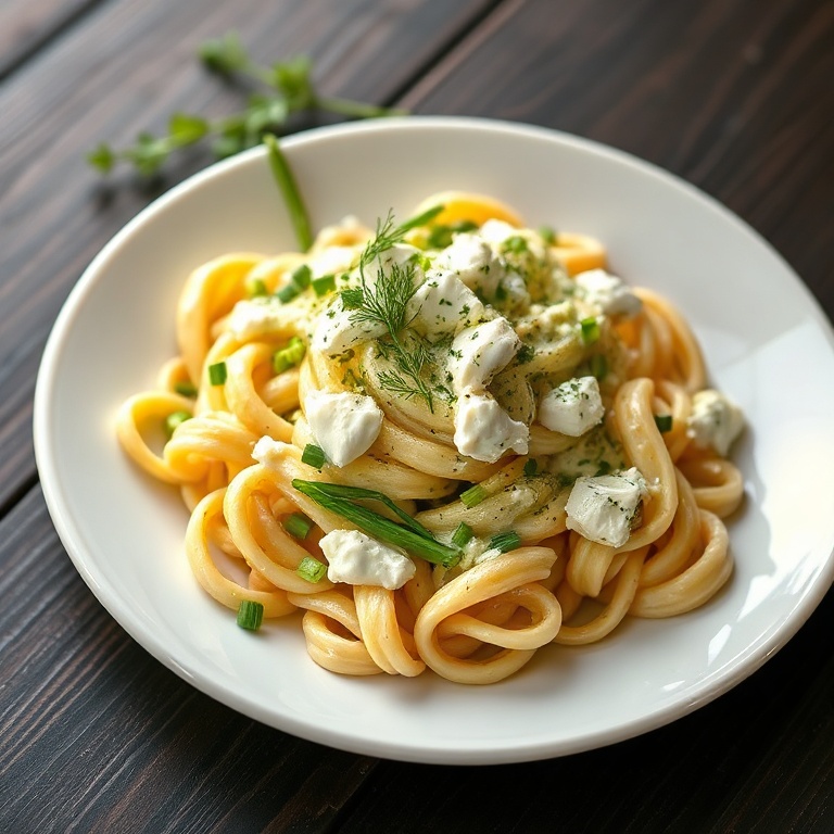 Fresh Green Goddess Pasta Salad