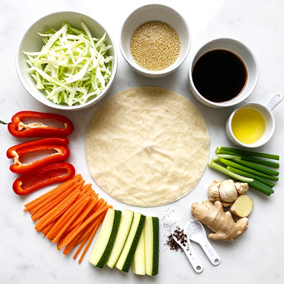 Veggie Spring Rolls Ingredients