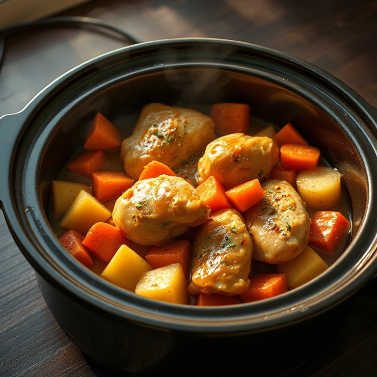 Garlic Butter Chicken with Potatoes