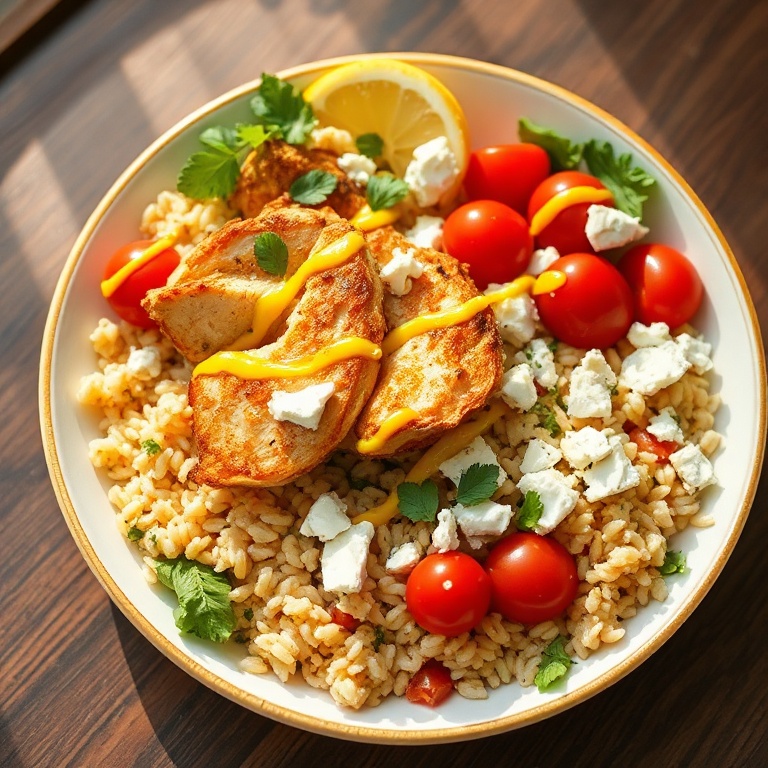 Greek Chicken Power Bowls
