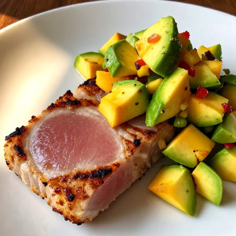 grilled tuna steak