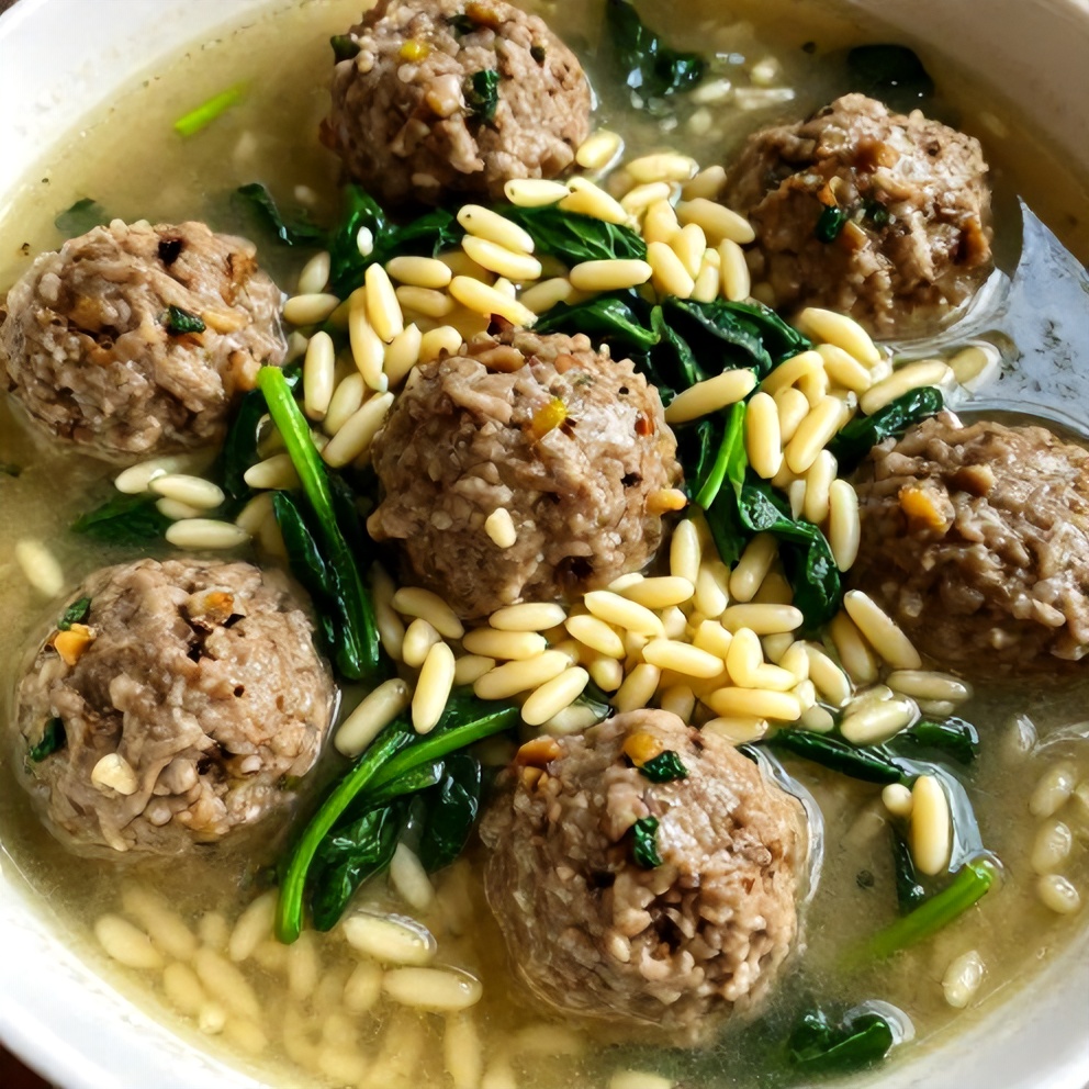 Turkey Meatball Soup