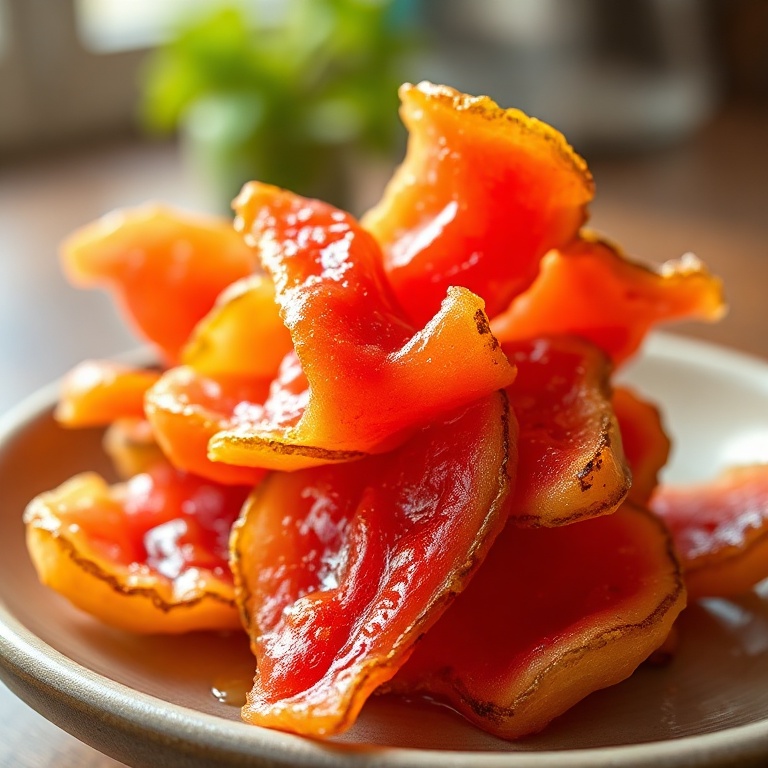 Homemade Candied Watermelon Rind Snack