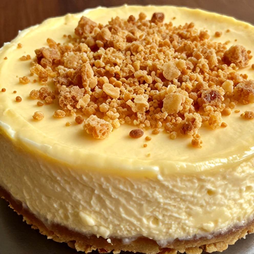 Lemon Lavender Cheesecake