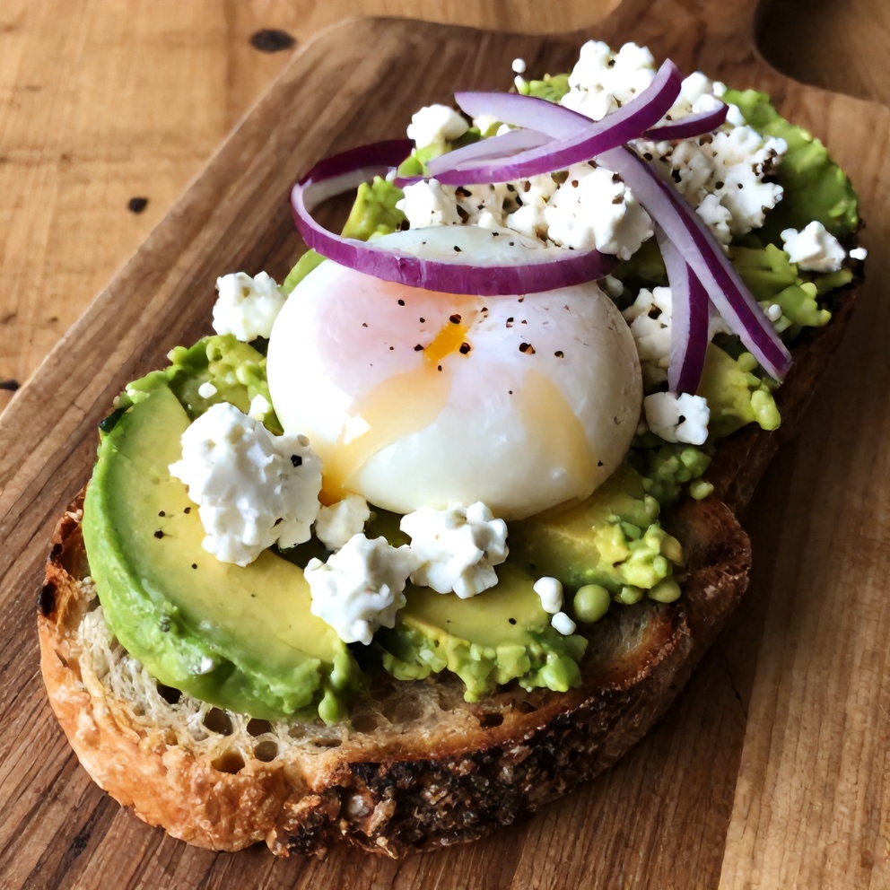 Mediterranean Avocado Toast
