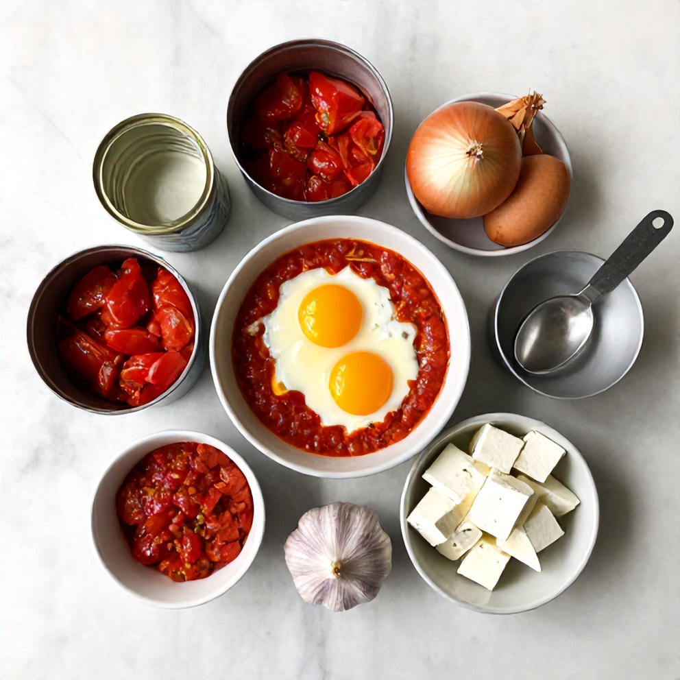 Mediterranean Baked Eggs Ingredients