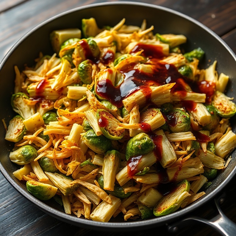 Quick Sautéed Shredded Brussels Sprouts