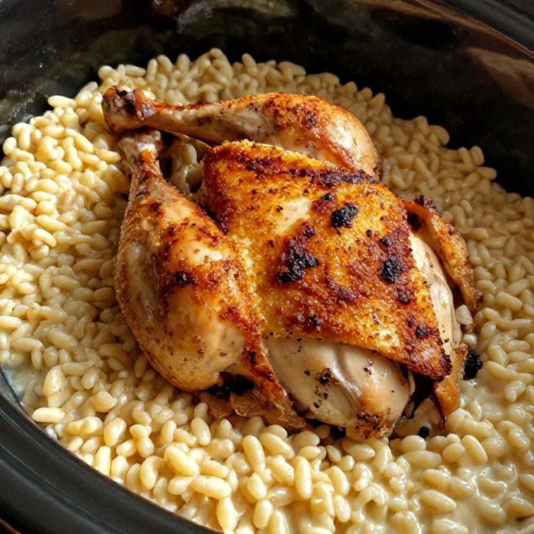 Slow Cooker Parmesan Herb Chicken