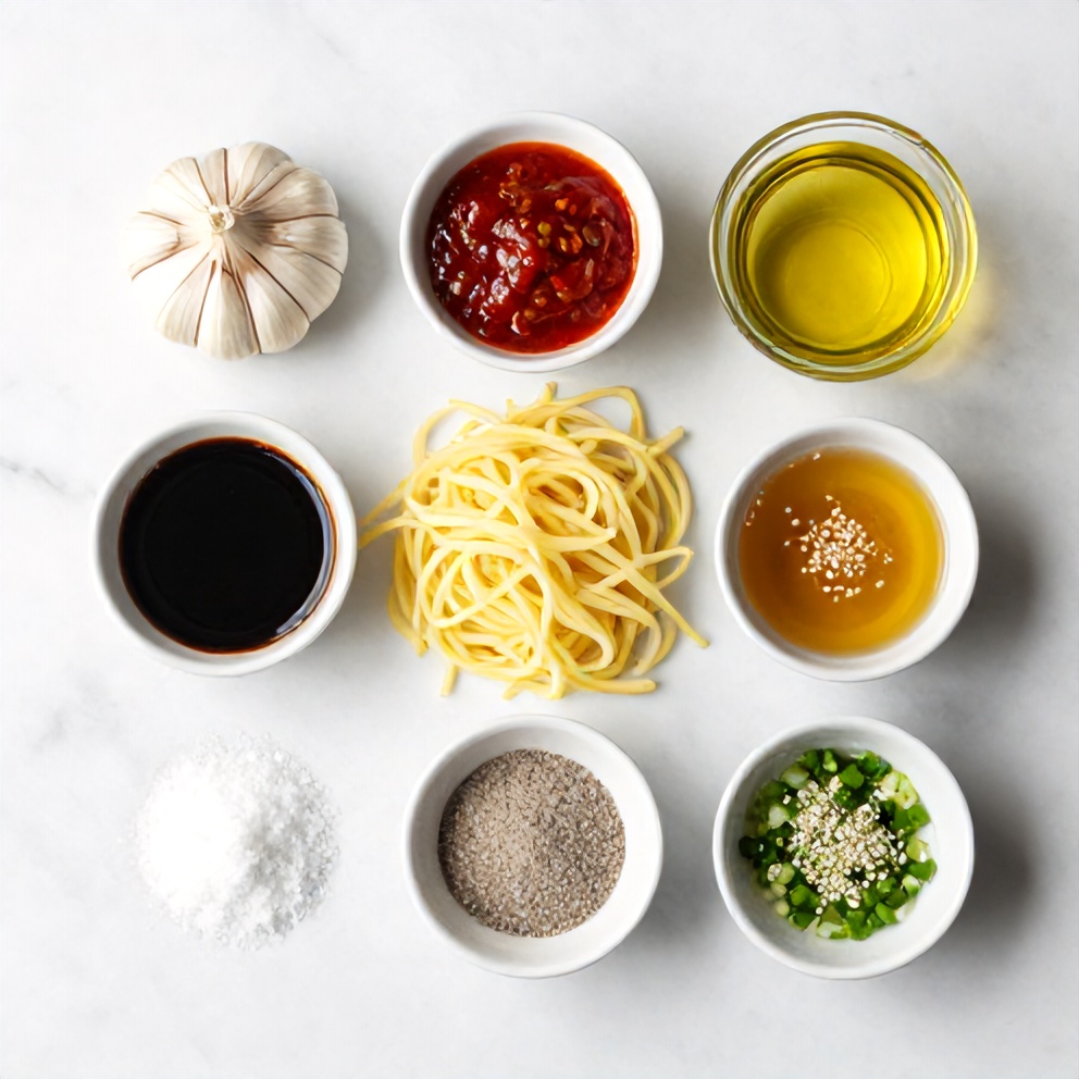 Spicy Potato Noodles Ingredients
