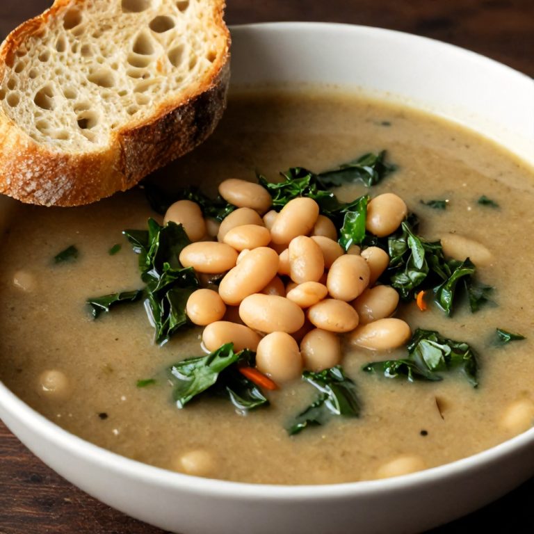 white bean kale soup