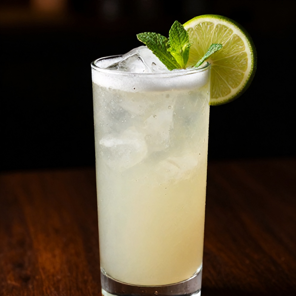 Finished White Christmas Mojito