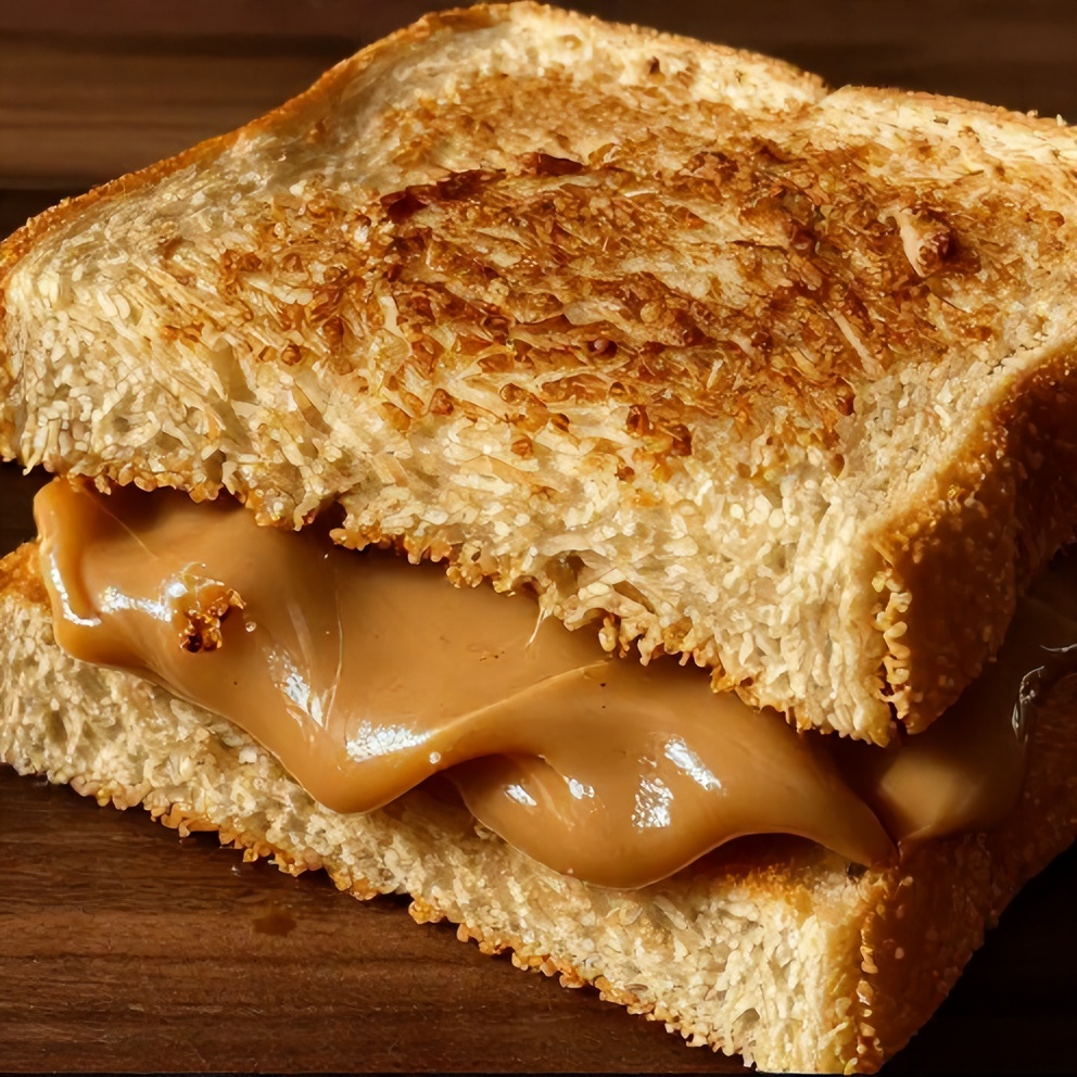 Air Fried Peanut Butter & Jelly Sandwich