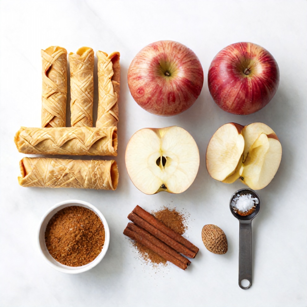 Air Fryer Apple Pie Taquitos Ingredients
