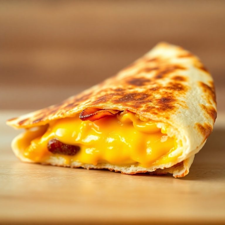 Bacon Egg and Cheese Breakfast Quesadillas