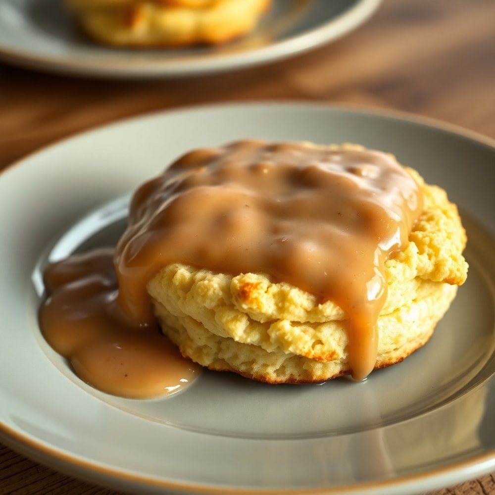 Protein Biscuits with Gravy