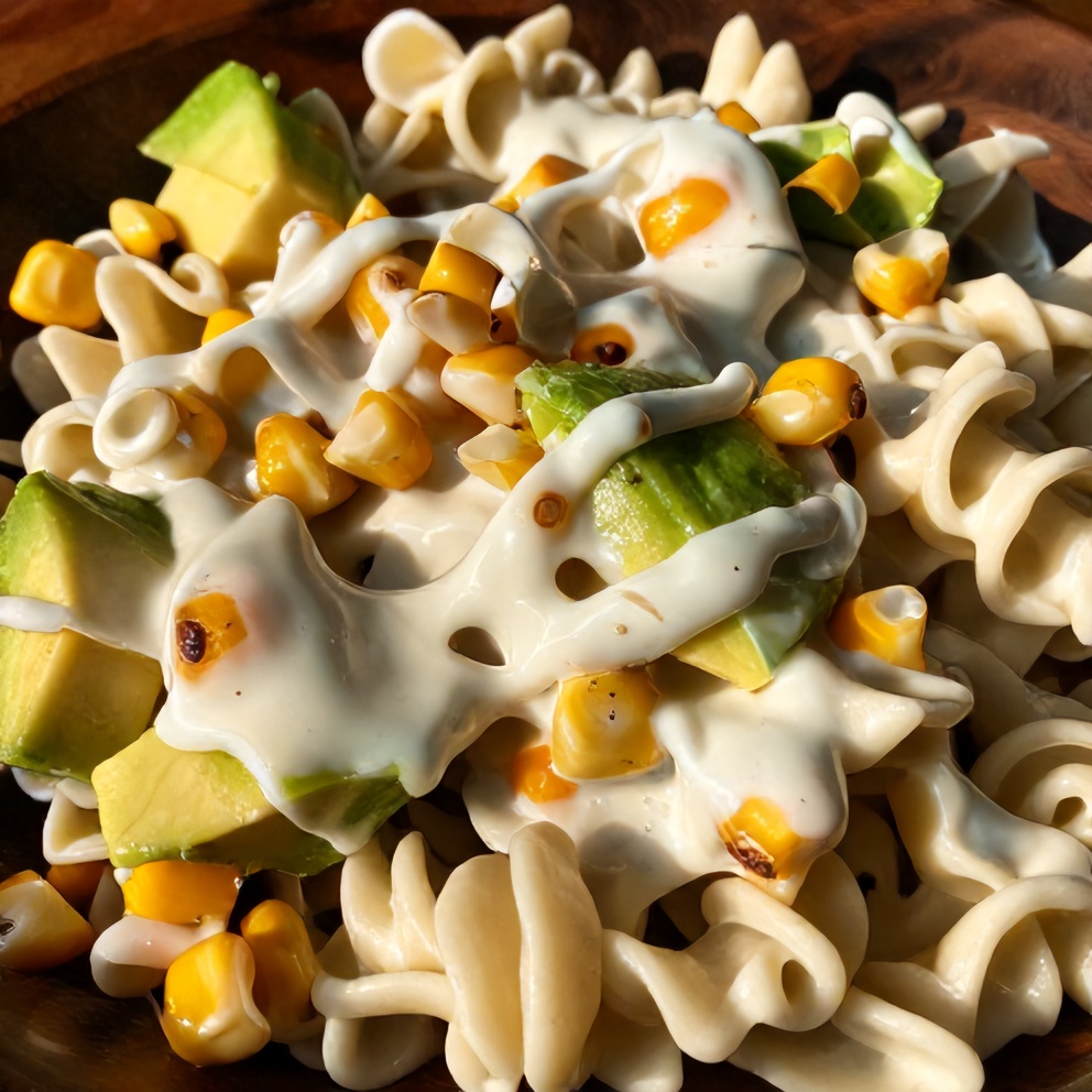 Cotija Mexican Style Elote Pasta Salad