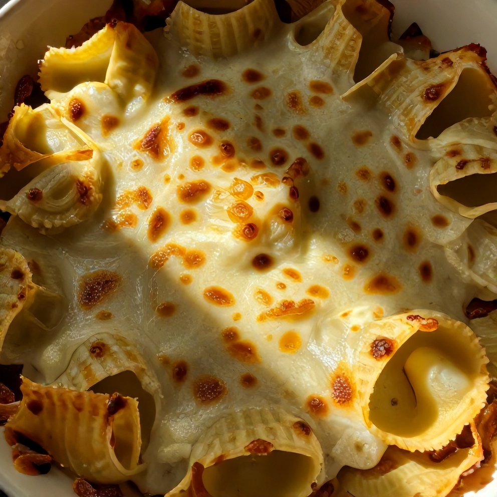 Stuffed Pasta Shells with Ground Beef