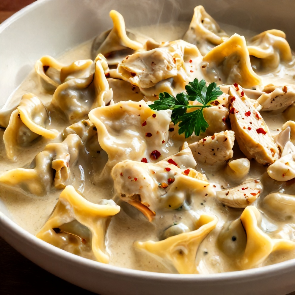 creamy chicken tortellini