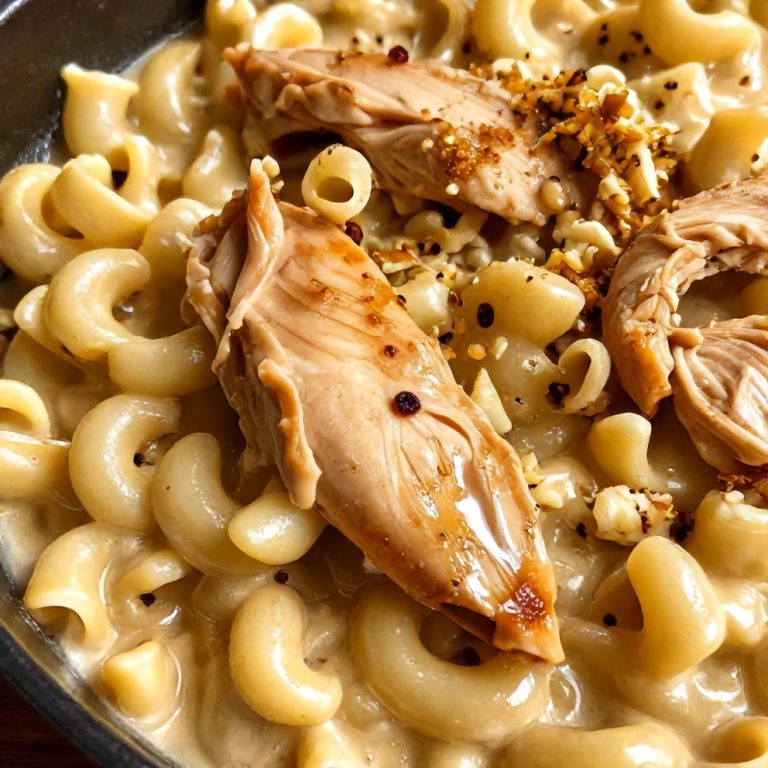 creamy garlic chicken pasta