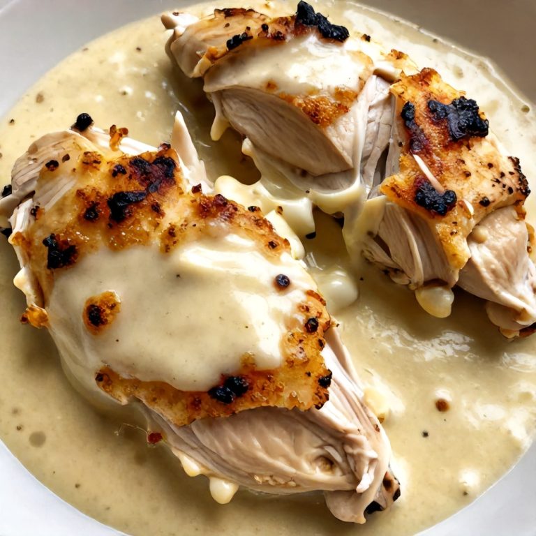 creamy garlic chicken thighs