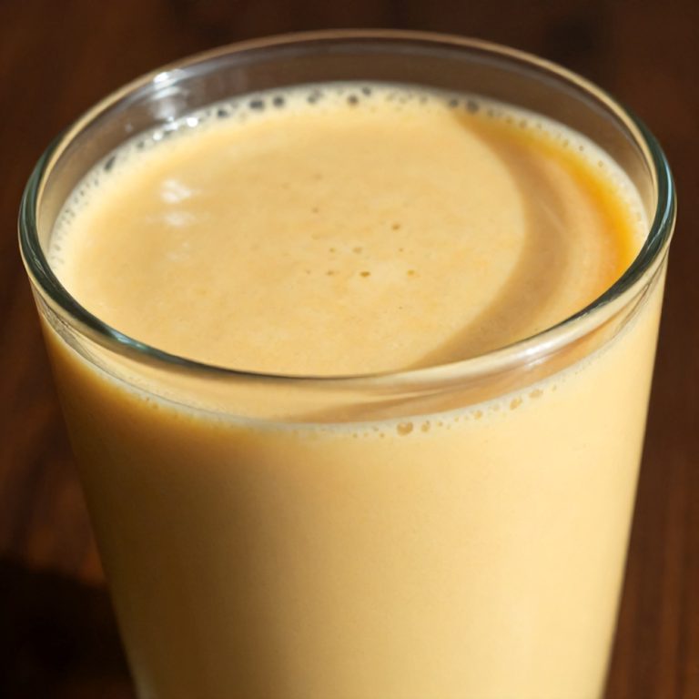 Creamy Mango Coconut Protein Shake