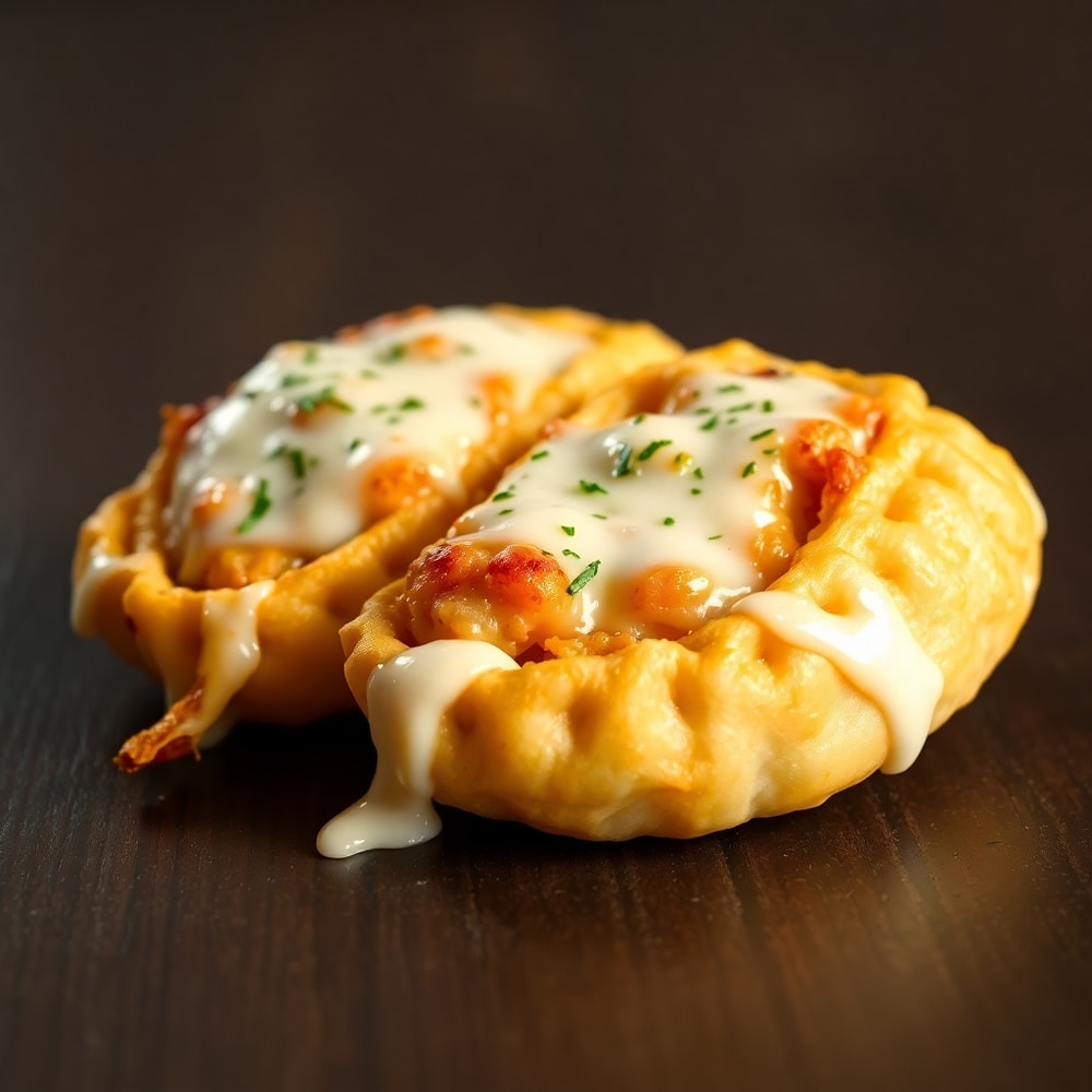 creamy mozzarella garlic butter chicken bowties