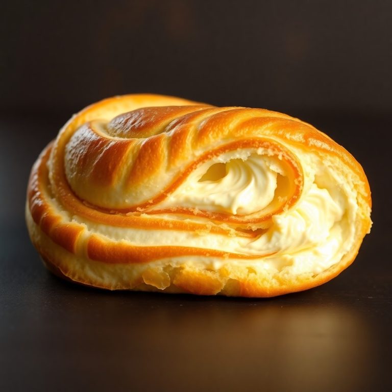 Creamy Swirl Ice Cream Bread